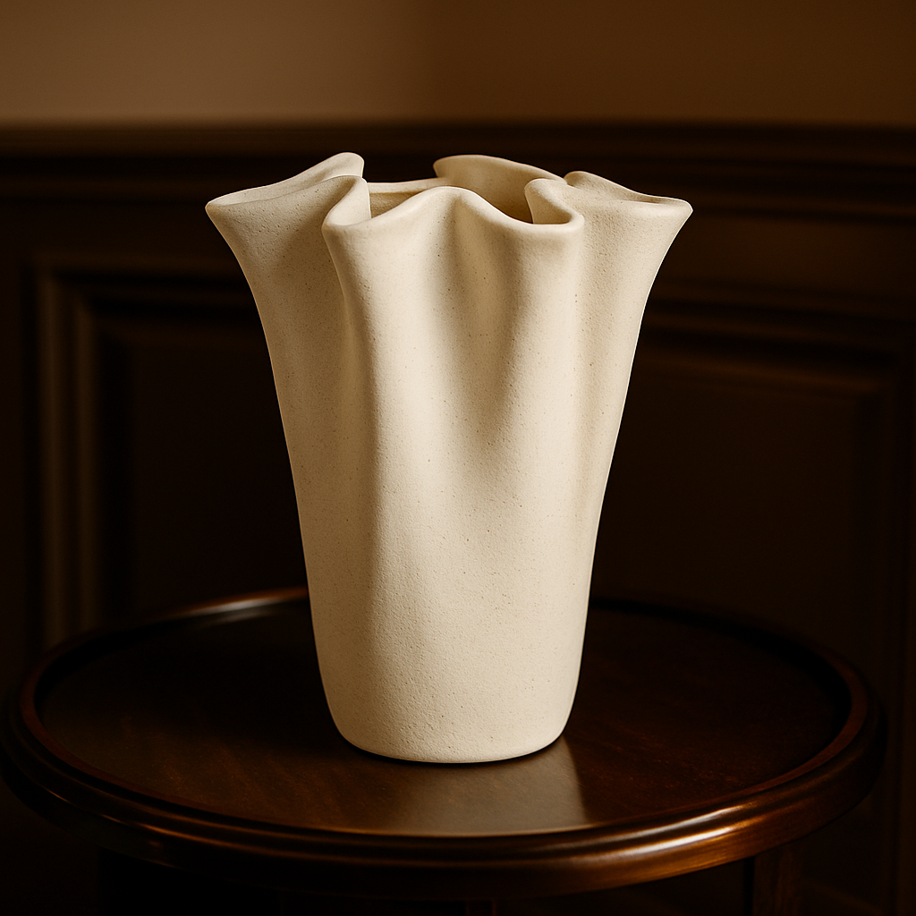 Design-Vase aus Keramik